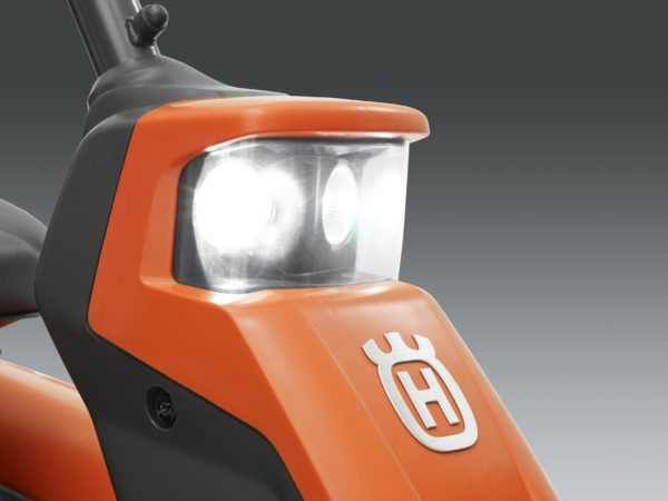 LED headlights for improved visibility and safer operation even in darker conditions.